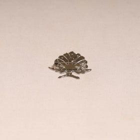 Handcrafted paka meenakari saree pin 225