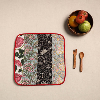  Multicolor Handcrafted Patchwork Cotton Pot Holder