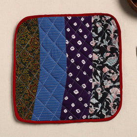  Multicolor Handcrafted Patchwork Cotton Pot Holder