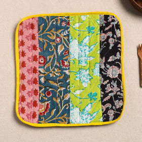  Multicolor Handcrafted Patchwork Cotton Pot Holder