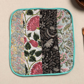  Multicolor Handcrafted Patchwork Cotton Pot Holder