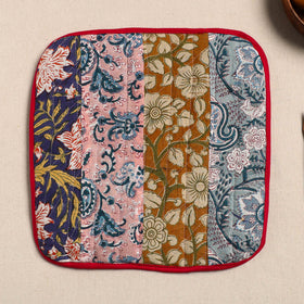  Multicolor Handcrafted Patchwork Cotton Pot Holder