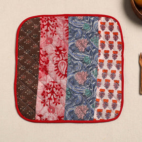  Multicolor Handcrafted Patchwork Cotton Pot Holder