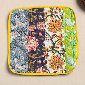  Multicolor Handcrafted Patchwork Cotton Pot Holder