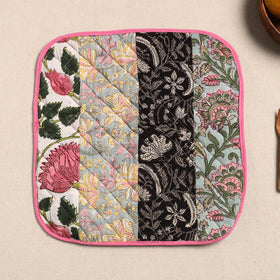  Multicolor Handcrafted Patchwork Cotton Pot Holder