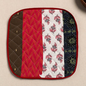  Multicolor Handcrafted Patchwork Cotton Pot Holder