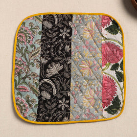  Multicolor Handcrafted Patchwork Cotton Pot Holder