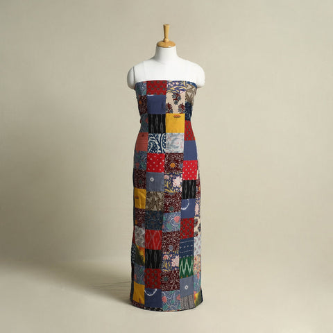 Buy Handcrafted Patchwork Cotton Kurta Material