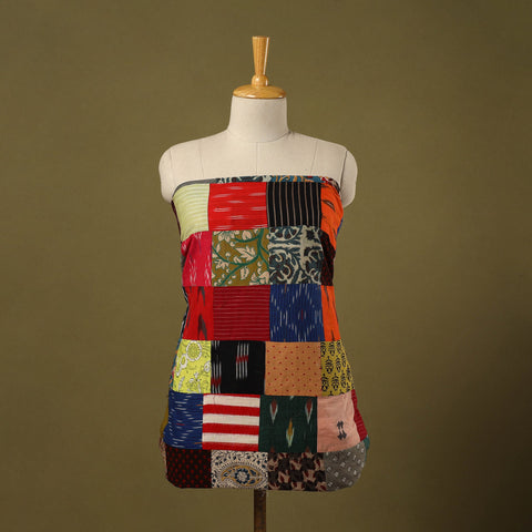 Buy Handcrafted Patchwork Cotton Kurta Material