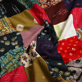 Buy Handcrafted Patchwork Cotton Kurta Material