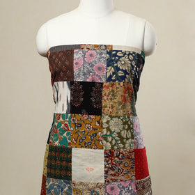  Multicolor Handcrafted Patchwork Cotton Kurta Material