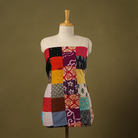 Buy Handcrafted Patchwork Cotton Kurta Material