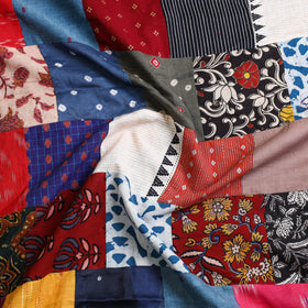 Buy Multicolor Handcrafted Patchwork Cotton Kurta Material