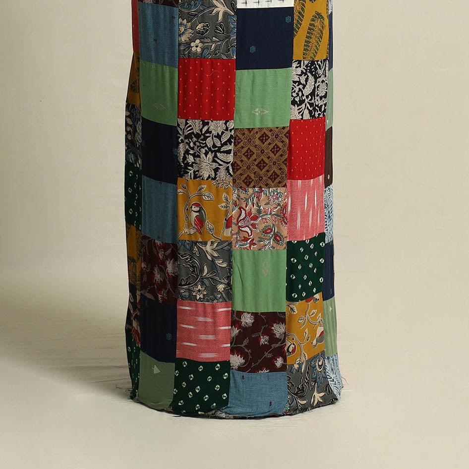 Buy Handcrafted Patchwork Cotton Kurta Material