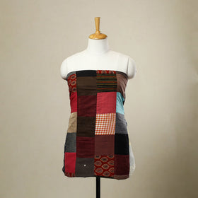Buy Multicolor Handcrafted Patchwork Cotton Kurta Material