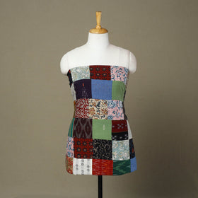 Buy Handcrafted Patchwork Cotton Kurta Material