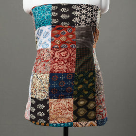 Multicolor - handcrafted patchwork cotton unstitched kurta