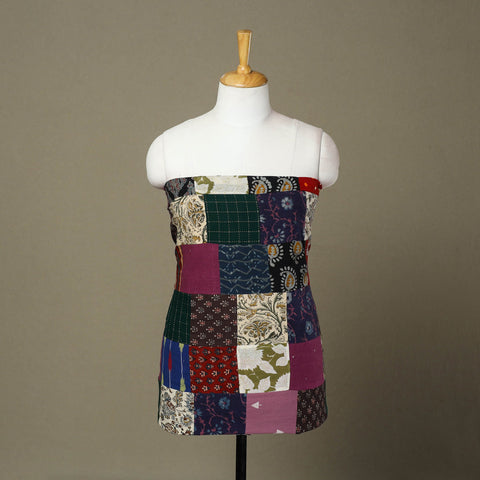 Buy Handcrafted Patchwork Cotton Kurta Material