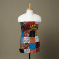 Multicolor - handcrafted patchwork cotton unstitched kurta