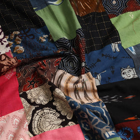 Buy Handcrafted Patchwork Cotton Kurta Material