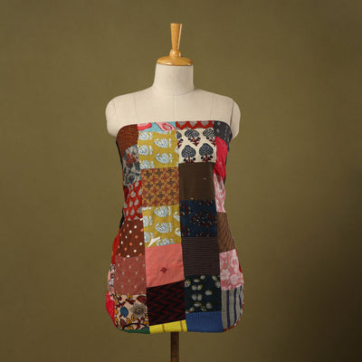 Buy Handcrafted Patchwork Cotton Kurta Material