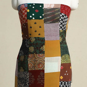 Buy Handcrafted Patchwork Cotton Kurta Material