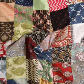 Buy Multicolor Handcrafted Patchwork Cotton Kurta Material