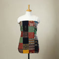 Buy Multicolor Handcrafted Patchwork Cotton Kurta Material