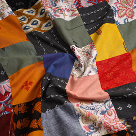 Buy Handcrafted Patchwork Cotton Kurta Material
