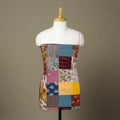 Multicolor Handcrafted Patchwork Cotton Kurta Material