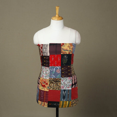 Buy Handcrafted Patchwork Cotton Kurta Material