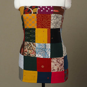 Buy Handcrafted Patchwork Cotton Kurta Material