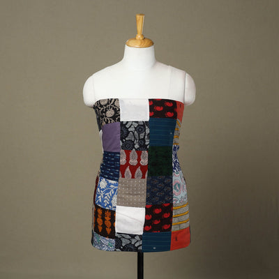 Buy Handcrafted Patchwork Cotton Kurta Material