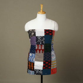 Buy Handcrafted Patchwork Cotton Kurta Material