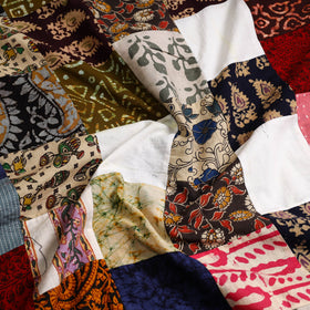  Multicolor Handcrafted Patchwork Cotton Kurta Material