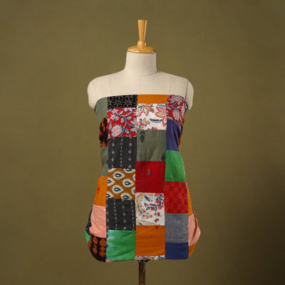 Buy Handcrafted Patchwork Cotton Kurta Material