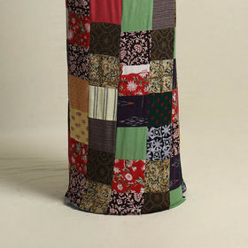 Multicolor - handcrafted patchwork cotton unstitched kurta