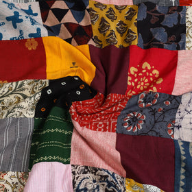 Buy Handcrafted Patchwork Cotton Kurta Material