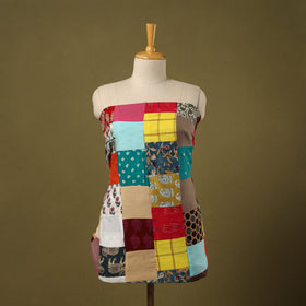 Buy Handcrafted Patchwork Cotton Kurta Material