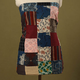 Buy Handcrafted Patchwork Cotton Kurta Material
