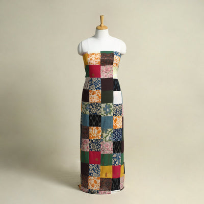 Buy Handcrafted Patchwork Cotton Kurta Material