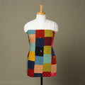 Multicolor - handcrafted patchwork cotton unstitched kurta