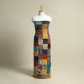 Multicolor - handcrafted patchwork cotton unstitched kurta