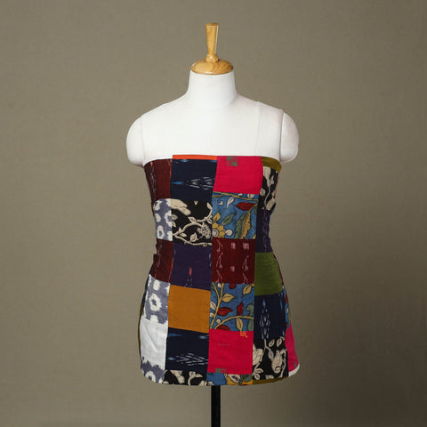 Buy Handcrafted Patchwork Cotton Kurta Material