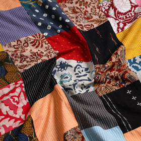 Buy Handcrafted Patchwork Cotton Kurta Material