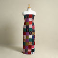 Multicolor - handcrafted patchwork cotton unstitched kurta