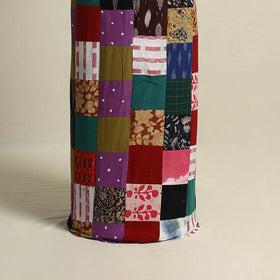 Multicolor - handcrafted patchwork cotton unstitched kurta