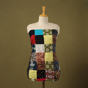 Buy Handcrafted Patchwork Cotton Kurta Material