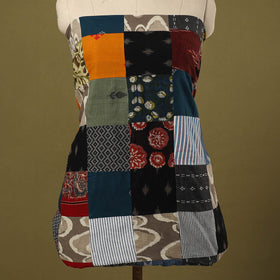 Buy Handcrafted Patchwork Cotton Kurta Material