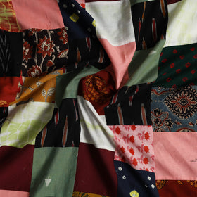 Buy Handcrafted Patchwork Cotton Kurta Material